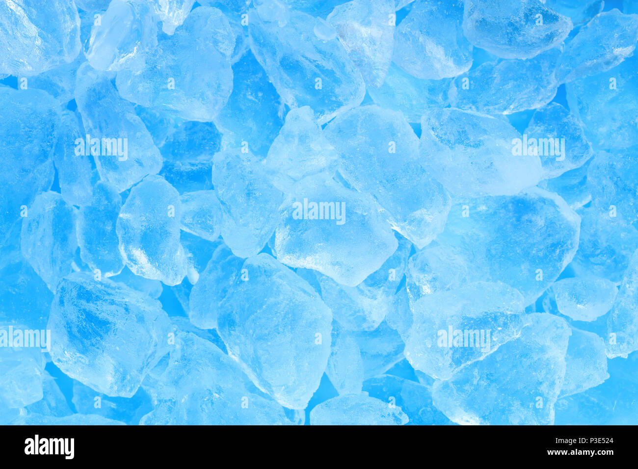 Summer Blue Ice Cube Textur Hintergrund Stockfotografie Alamy