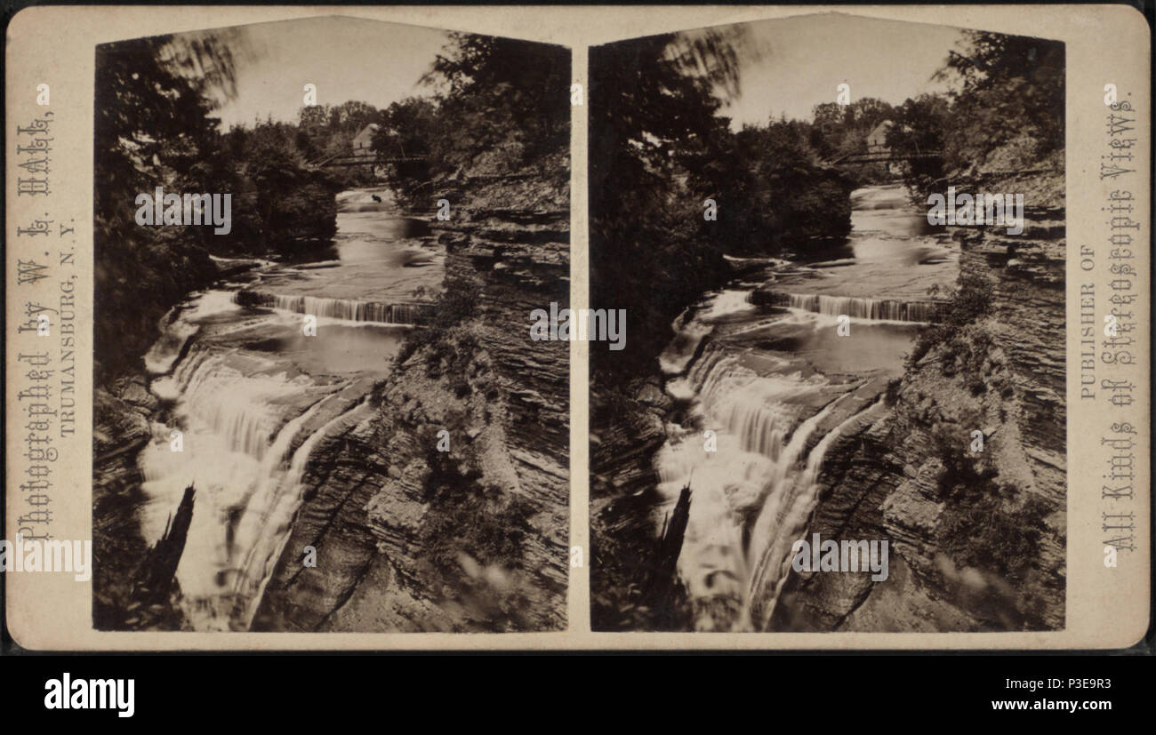 297 Taughannock Falls, Upper Falls, von W. L. Stockfoto