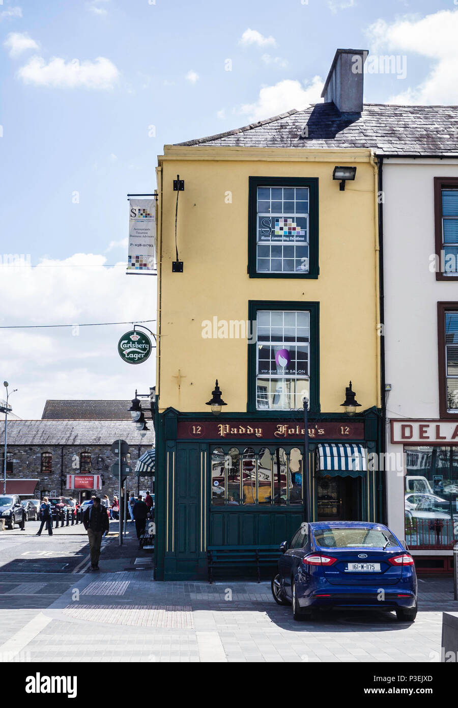 Paddy Foley's Bar, Dungarvan Stockfoto