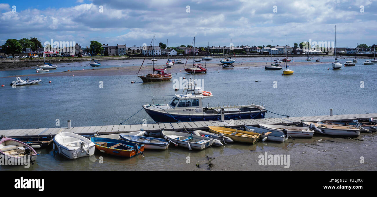 Dungarvan Hafen Stockfoto