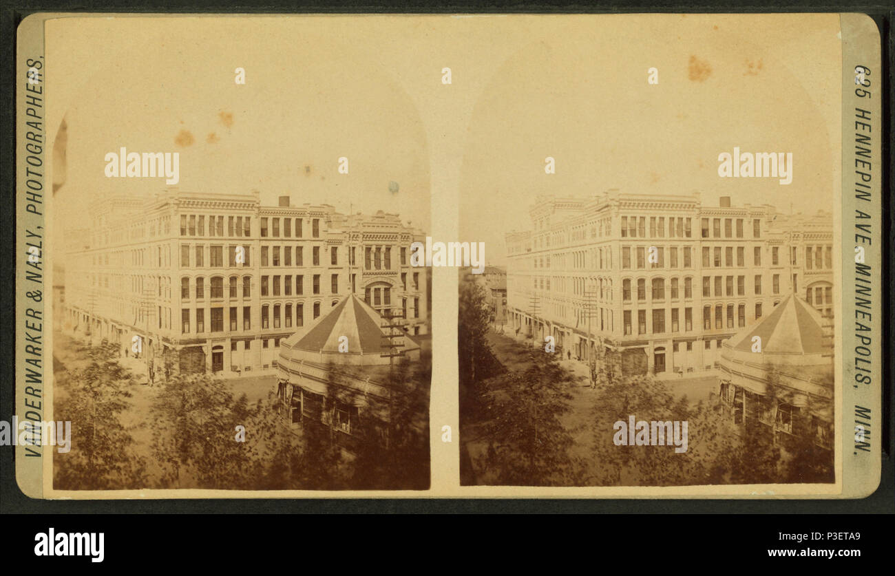 . Syndicate blockieren. Abdeckung: 1862?-1920?. Quelle Impressum: 1862?-1920?. Digitale Element veröffentlicht 6-15 2005; 2-13-2009 aktualisiert. 295 Syndicate blockieren, indem Vanderwarker&amp; Intern Stockfoto