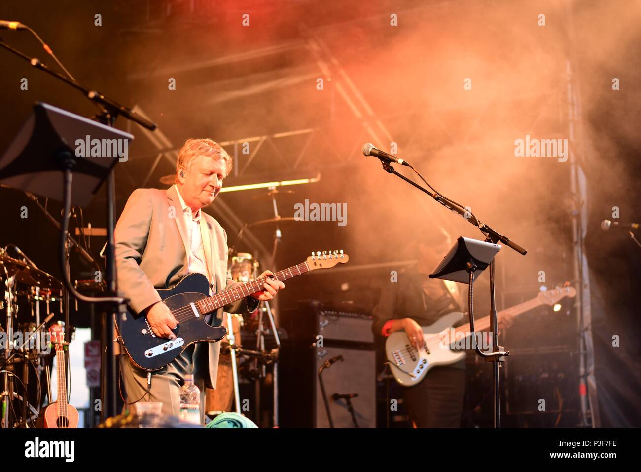 Squeeze rock Badewanne. England - Pub im Park Festival, Juni 2018 Stockfoto