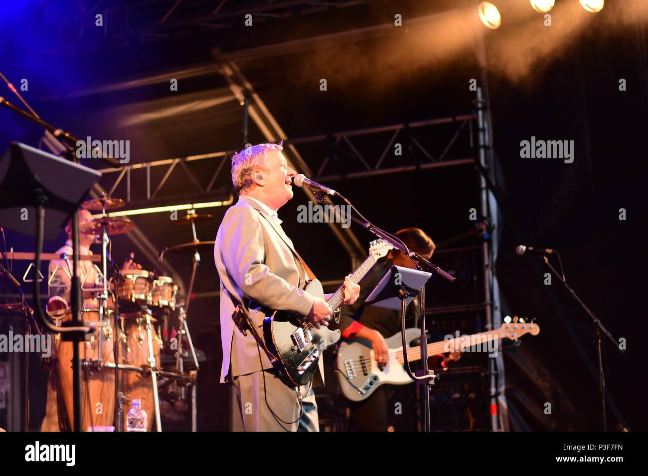 Squeeze rock Badewanne. England - Pub im Park Festival, Juni 2018 Stockfoto