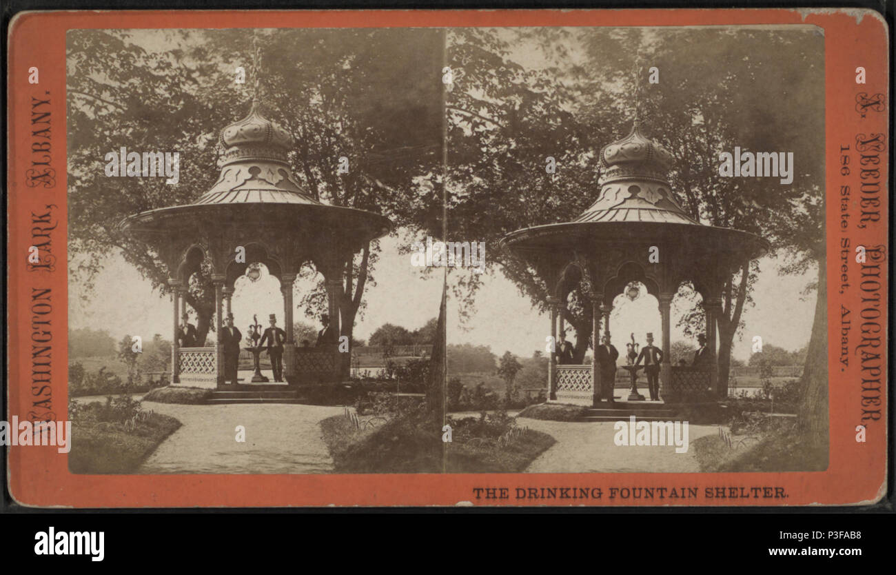 306 Die Trinkbrunnen Tierheim, von Aaron Veeder Stockfoto