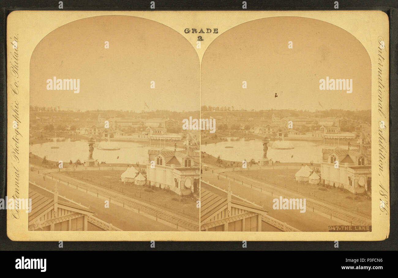 . Den See. Abdeckung: 1876. Quelle Impressum: Philadelphia: Centennial fotografische Co., 1876. Digitale Element veröffentlicht 9-15 2005; 2-13-2009 aktualisiert. 312 Der See, von Centennial fotografische Co. Stockfoto