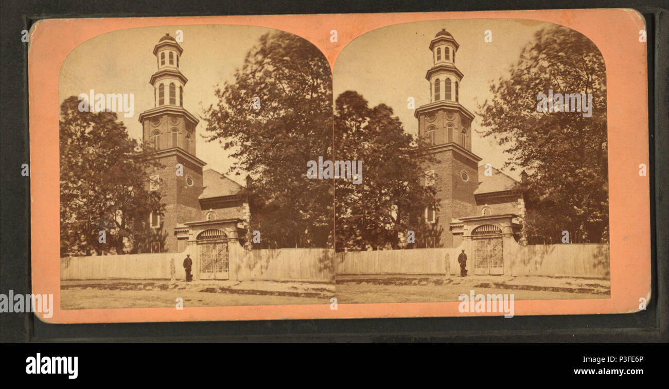 316 Der alten episkopalen Kirche, in Alexandria, Virginia, Gen'l". Washington war ein Mitglied von Bell & Amp; Br. (Washington, D.C.) Stockfoto