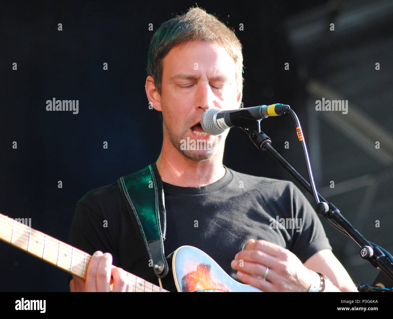 Die Gewehre rock Bath, England - Pub im Park Festival, Juni 2018 Stockfoto