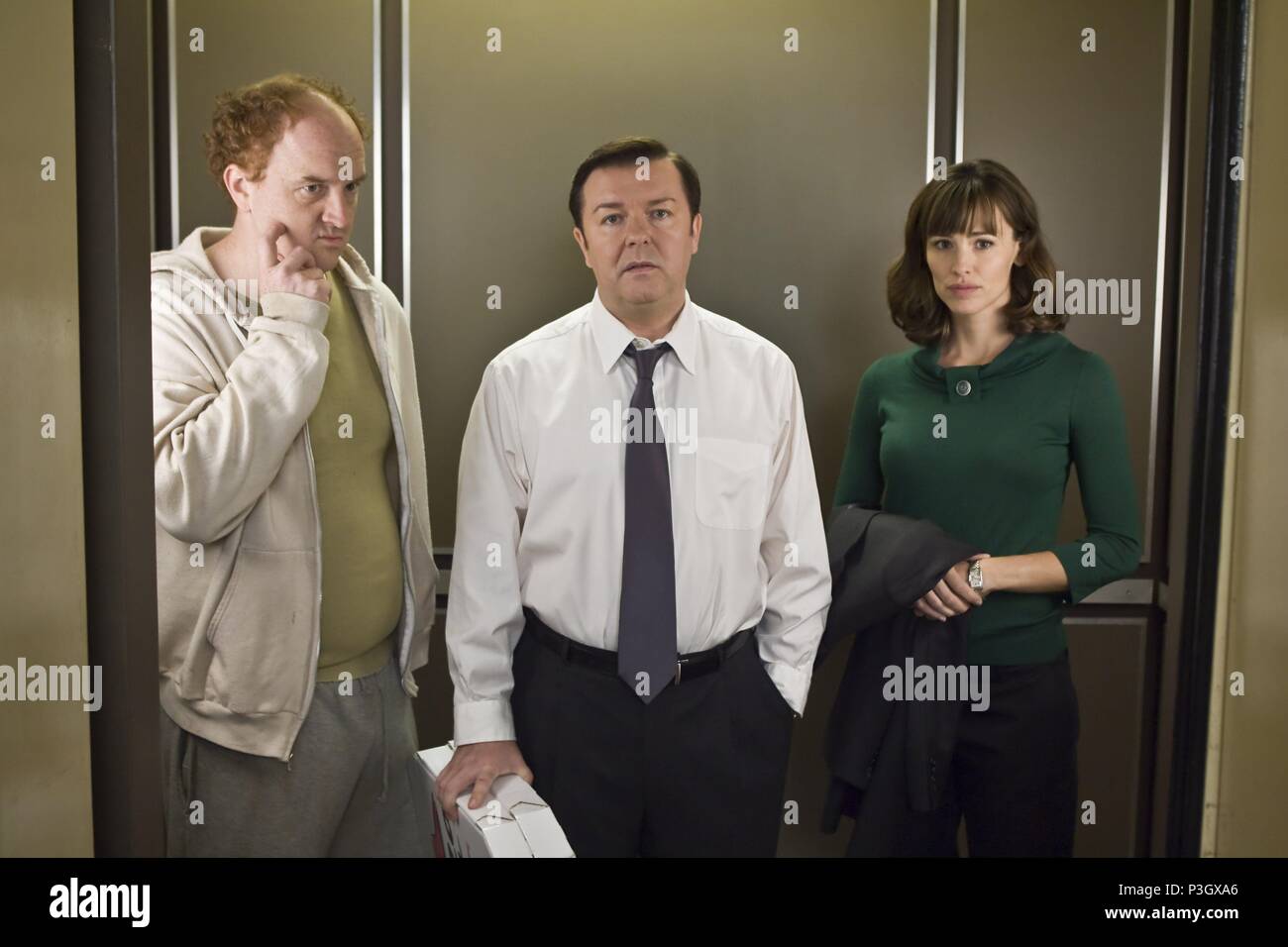 Original Film Titel: DIE ERFINDUNG DER LÜGE. Englischer Titel: DIE ERFINDUNG DER LÜGE. Regisseur: Ricky Gervais; MATTHEW ROBINSON. Jahr: 2009. Stars: Jennifer Garner; Ricky Gervais; Louis C.K.: FOCUS FEATURES/LYNDA OBST PROD/LIN BILDER/WINTERGREEN PROD/URDANK, SAM/Album Stockfoto