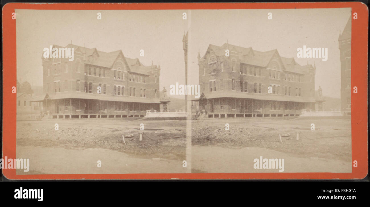 . Blick auf Gebäude, die Anlage im Bau. Abdeckung: 187 -?. Digitale Element veröffentlicht 00-11-2006; 2-11-2009 aktualisiert. 359 Anzeigen von Gebäude, Anlagen im Bau, von Ackerman Bros. Stockfoto