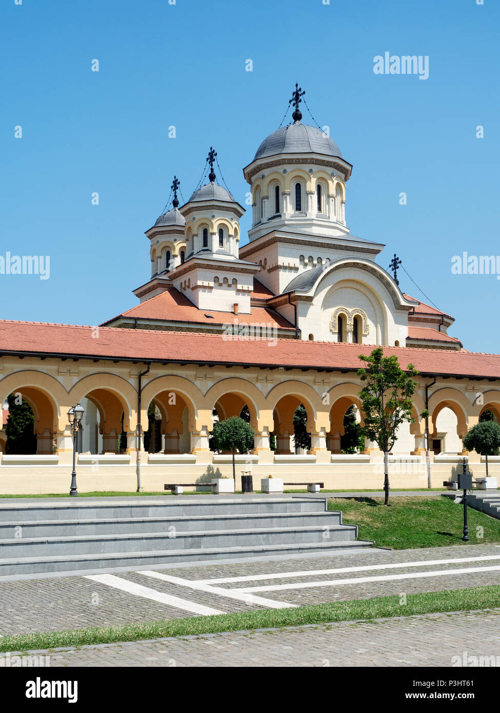 Krönung orthodoxe Kathedrale, Alba Iulia, Rumänien Stockfoto