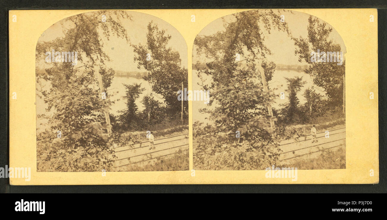 364 Anzeigen von Springfield der Pistole Fabrik, von Robert N. Dennis Sammlung von stereoskopische Ansichten Stockfoto