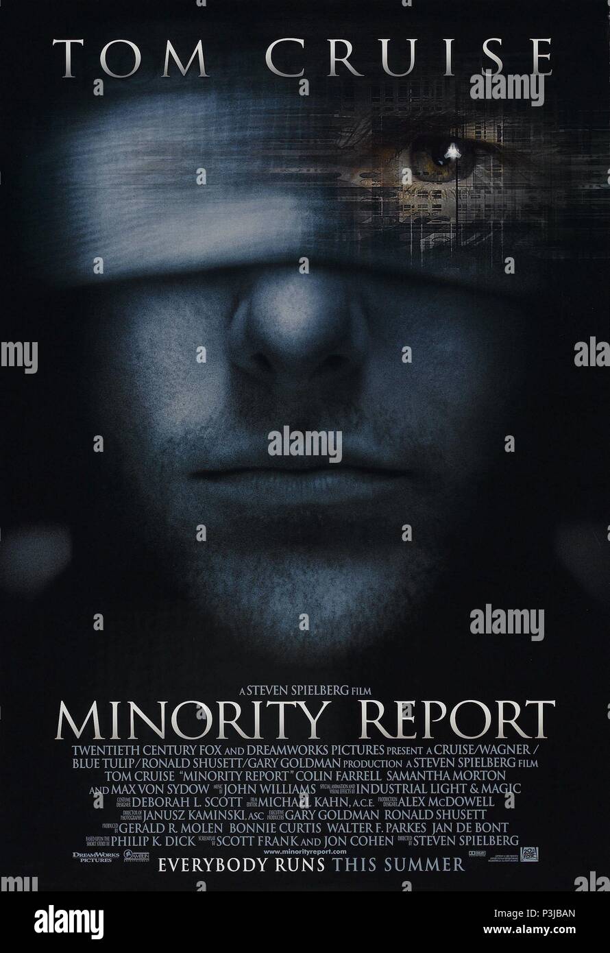 Original Film Titel: MINORITY REPORT. Englischer Titel: MINORITY REPORT. Regisseur: Steven Spielberg. Jahr: 2002. Quelle: 20th Century Fox/Album Stockfoto