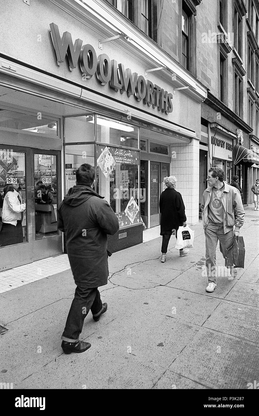 Woolworths, Dumbarton Road, Glasgow Stockfoto