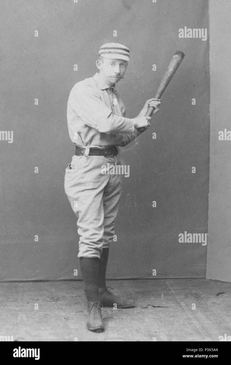 Arthur Albert Irwin (1858-1921), kanadische Amerikanische shortstop und Manager in der Major League Baseball (MLB) während des späten neunzehnten Jahrhunderts Stockfoto