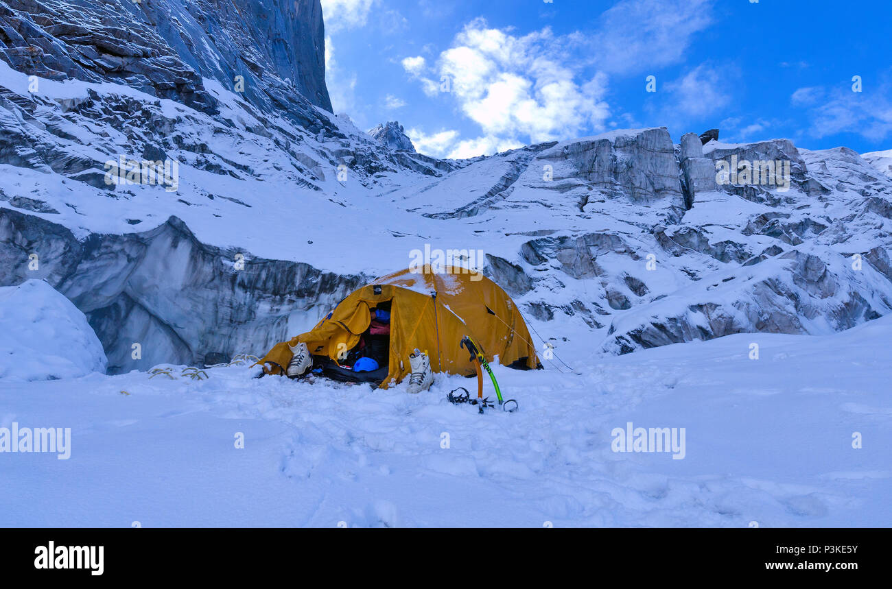 Summit Camp Stockfoto