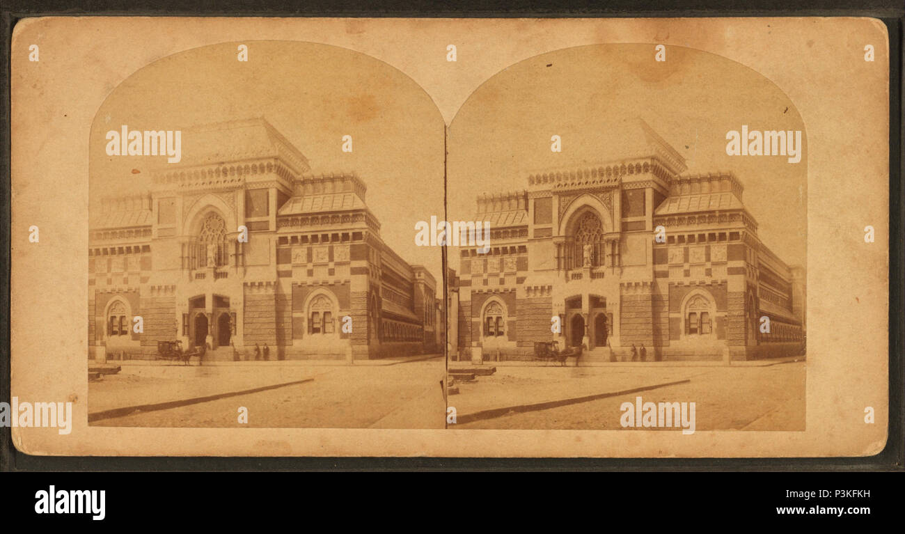 15 Akademie der Bildenden Künste, Philadelphia, Pa, von Robert N. Dennis Sammlung von stereoskopische Ansichten Stockfoto