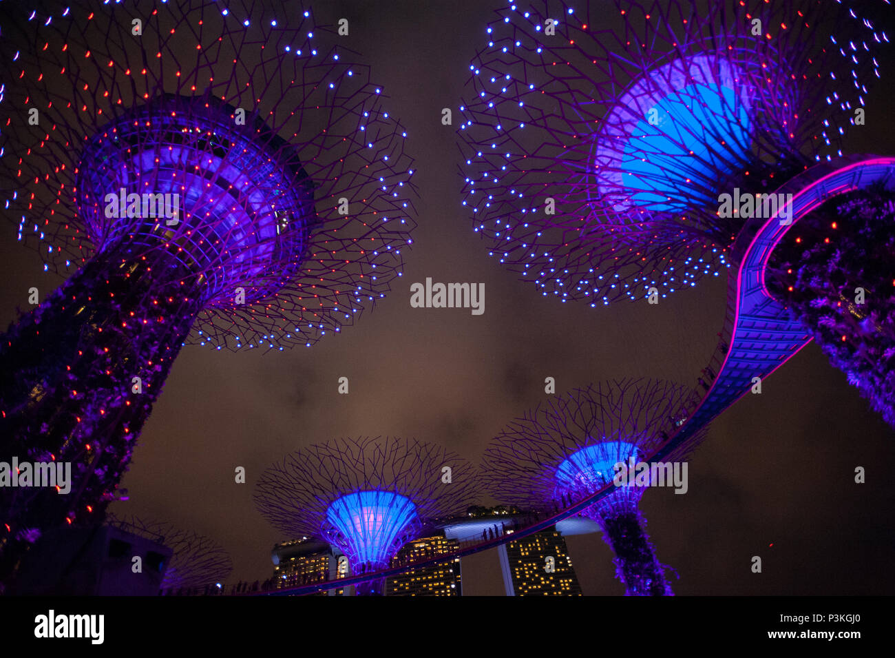 Singapore Gardens Bay View Treetop Stockfotos und bilder Kaufen Alamy