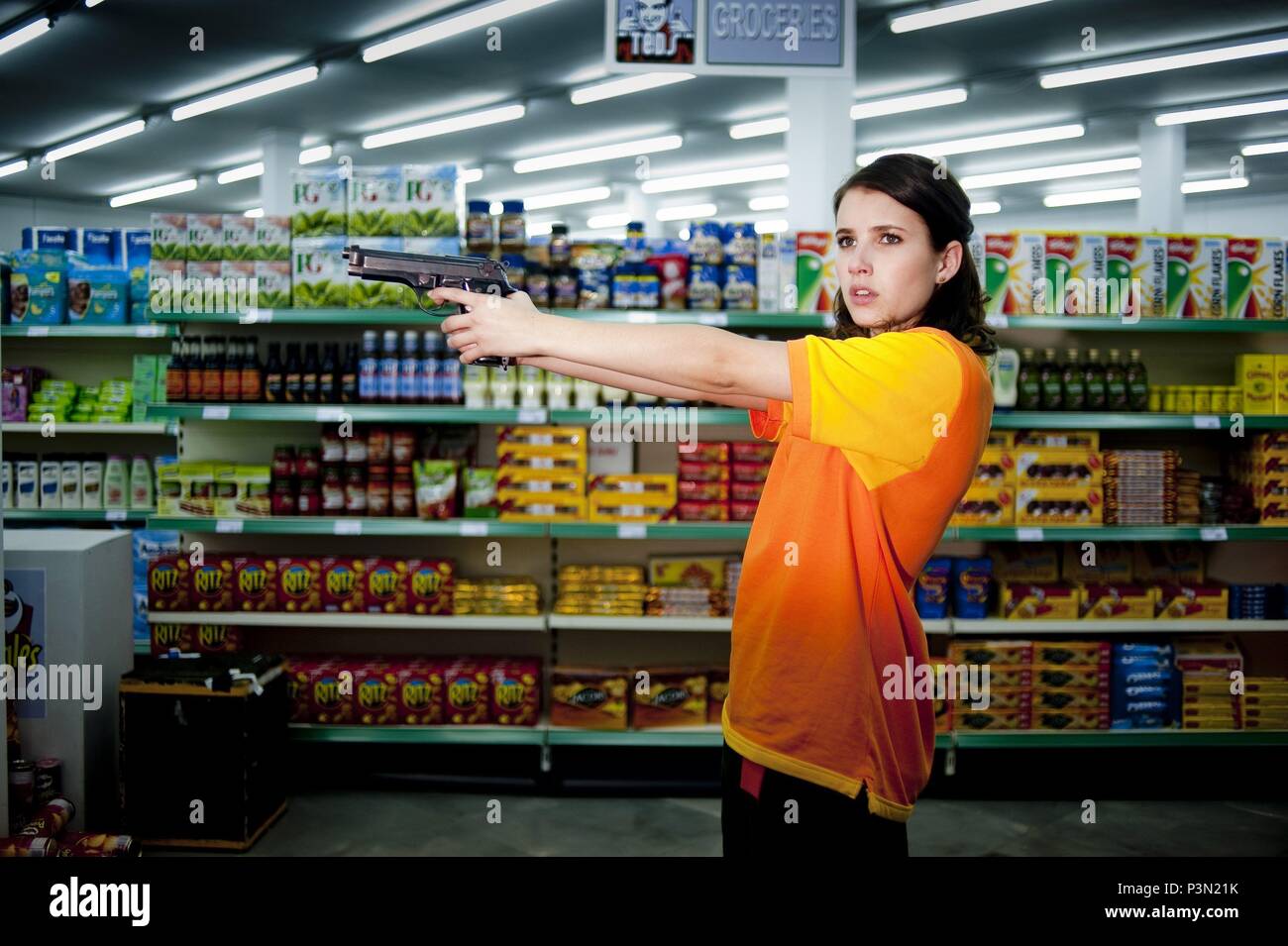 Original Film Titel: 4.3.2.1.. Englischer Titel: 4.3.2.1.. Regisseur: NOEL CLARKE; Mark Davis. Jahr: 2010. Stars: Emma Roberts. Credit: RETRO-SAFT PRODUKTIONEN/Album Stockfoto