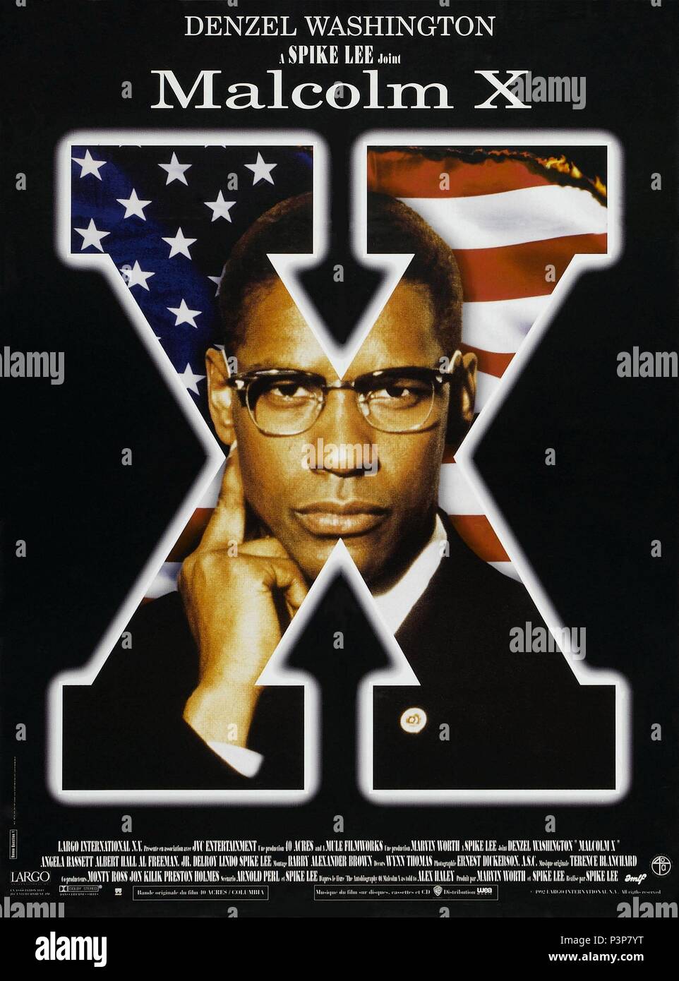 Original Film Titel: MALCOLM X. Englischer Titel: MALCOLM X. Regisseur: Spike Lee. Jahr: 1992. Quelle: WARNER BROTHERS/Album Stockfoto