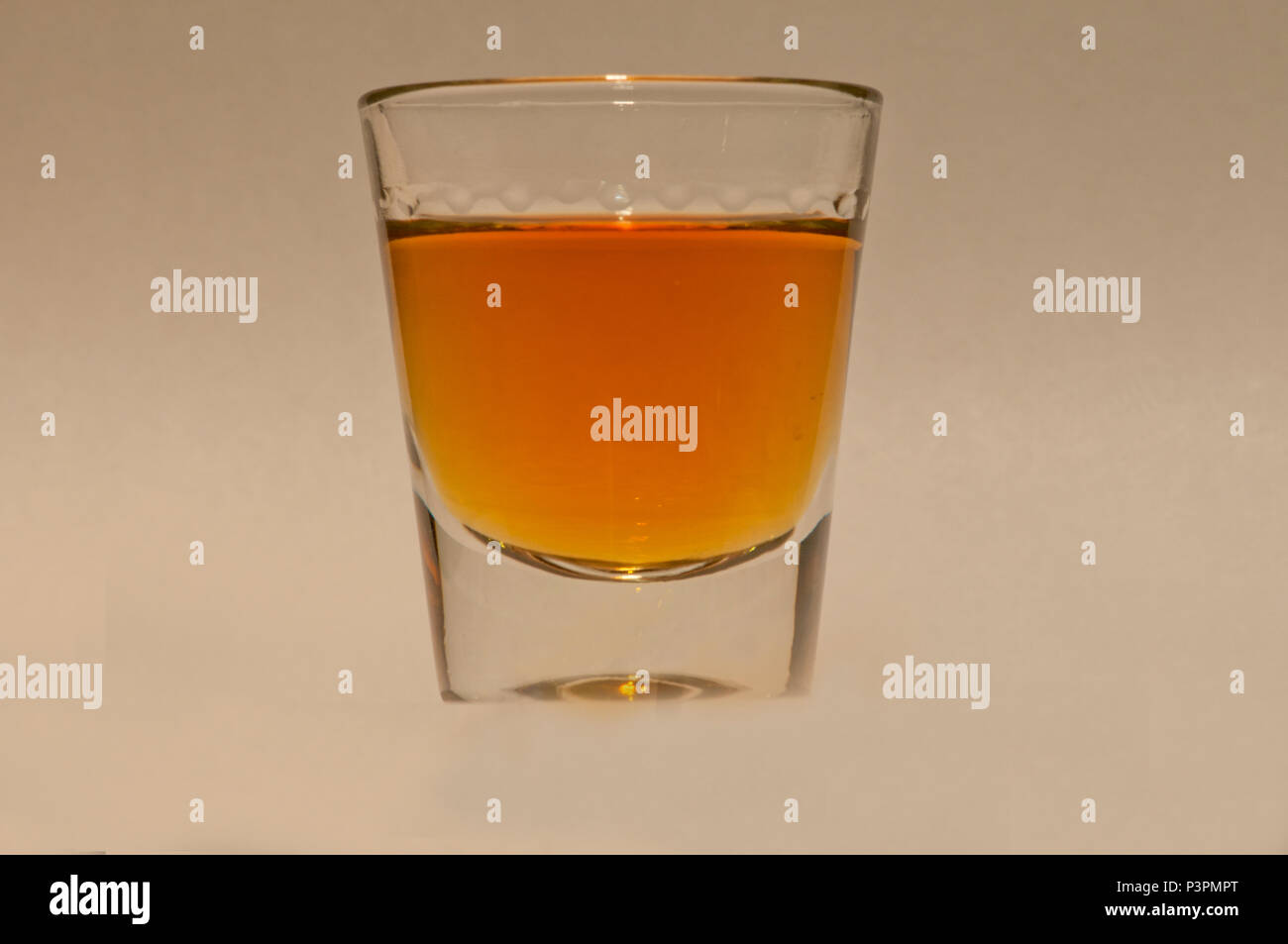 Schnapsglas Stockfoto