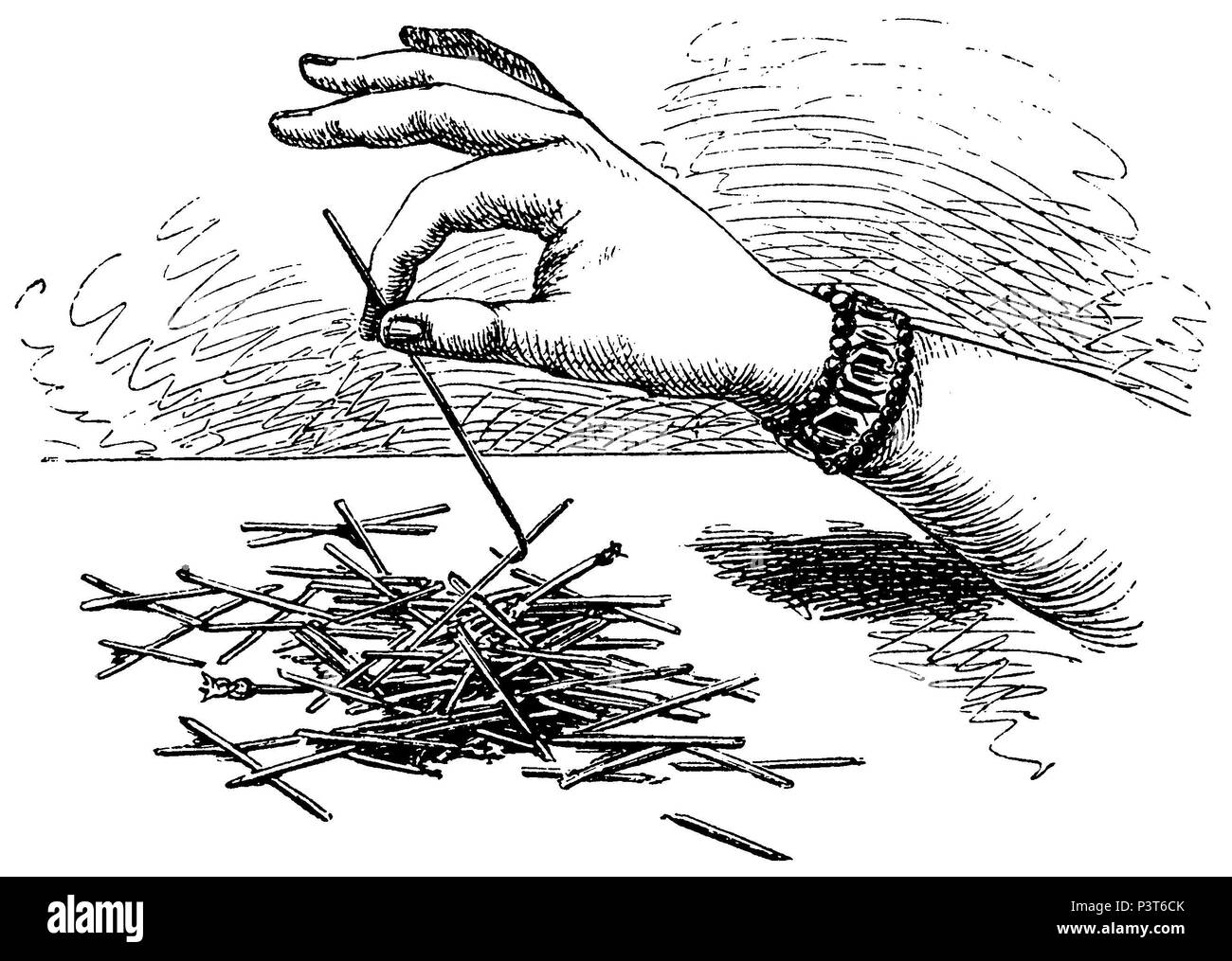 Mikado, Hand, anonym 1879 Stockfoto