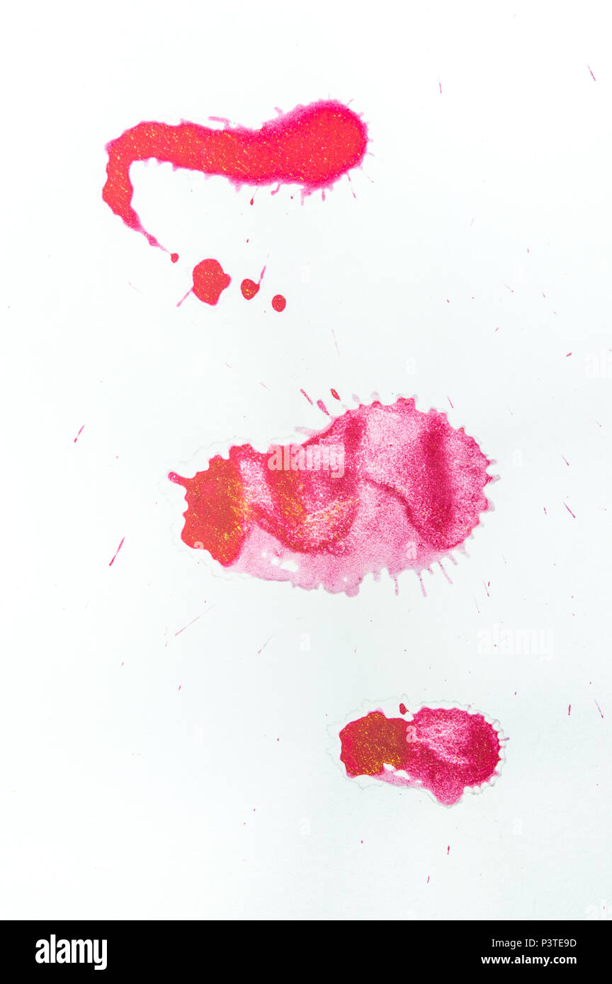 Abstrakte aquarell Flecken Hintergrund, Hand Pinselstrich Design gezeichnet Stockfoto