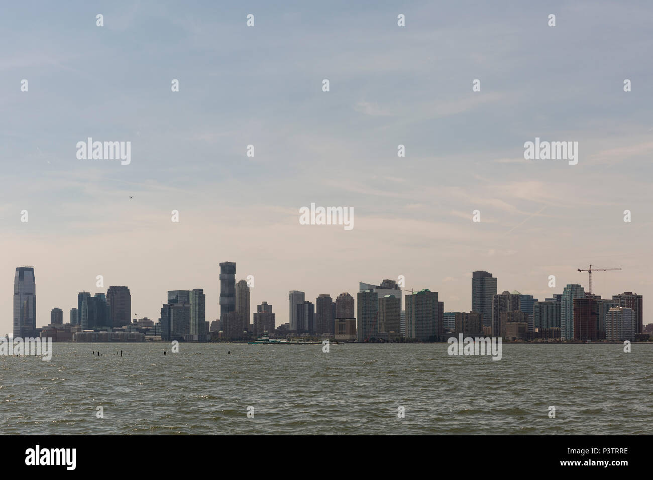 Pier 45, Hudson River ParkAug, 2016. New York City, Vereinigte Staaten von Amerika Stockfoto