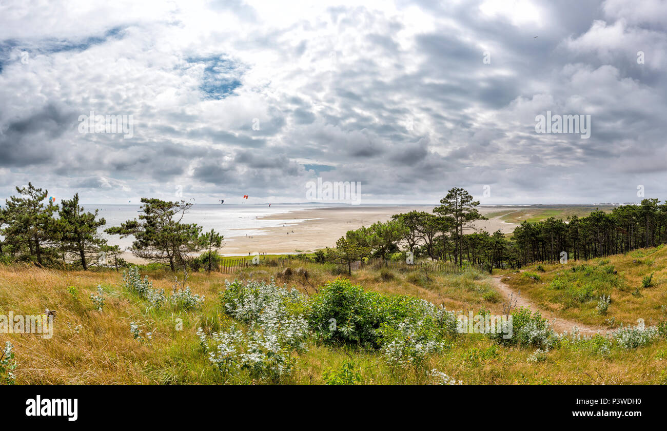 Strand und Dünen der Westpoint Stockfoto