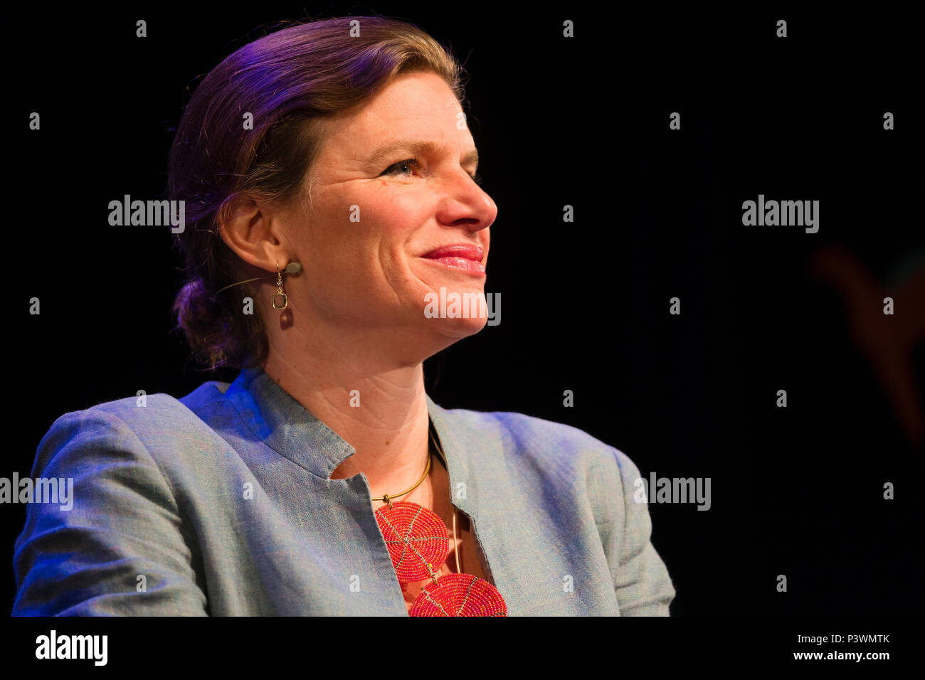 Mariana Nördliche, Autor von "Der Wert der Alles', Wirtschaftswissenschaftler, Professor in der Ökonomie der Innovation und die öffentlichen Wert und Direktor des Instituts für Innovation und die öffentlichen Zweck am University College London (UCL) und der RM Phillips Stuhl in der Innovationsökonomik an der Universität von Sussex. Dargestellt an der Hay Festival 2018 der Literatur und der Kunst. Das jährliche Festival in der kleinen Stadt von Heu auf Wye an der walisischen Grenze, zieht die Dichter und Denker aus der ganzen Welt für 10 Tage feiern der Besten des geschriebenen Wortes, politischen Obwohl literarische deb und Stockfoto