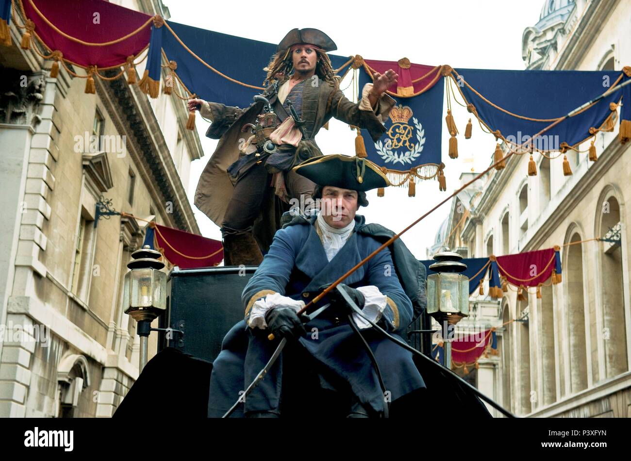 Original Film Titel: PIRATEN DER KARIBISCHEN MEERE: On Stranger Tides. Englischer Titel: PIRATEN DER KARIBISCHEN MEERE: On Stranger Tides. Regisseur: Rob Marshall. Jahr: 2011. Stars: Johnny Depp. Quelle: WALT DISNEY PICTURES/Album Stockfoto