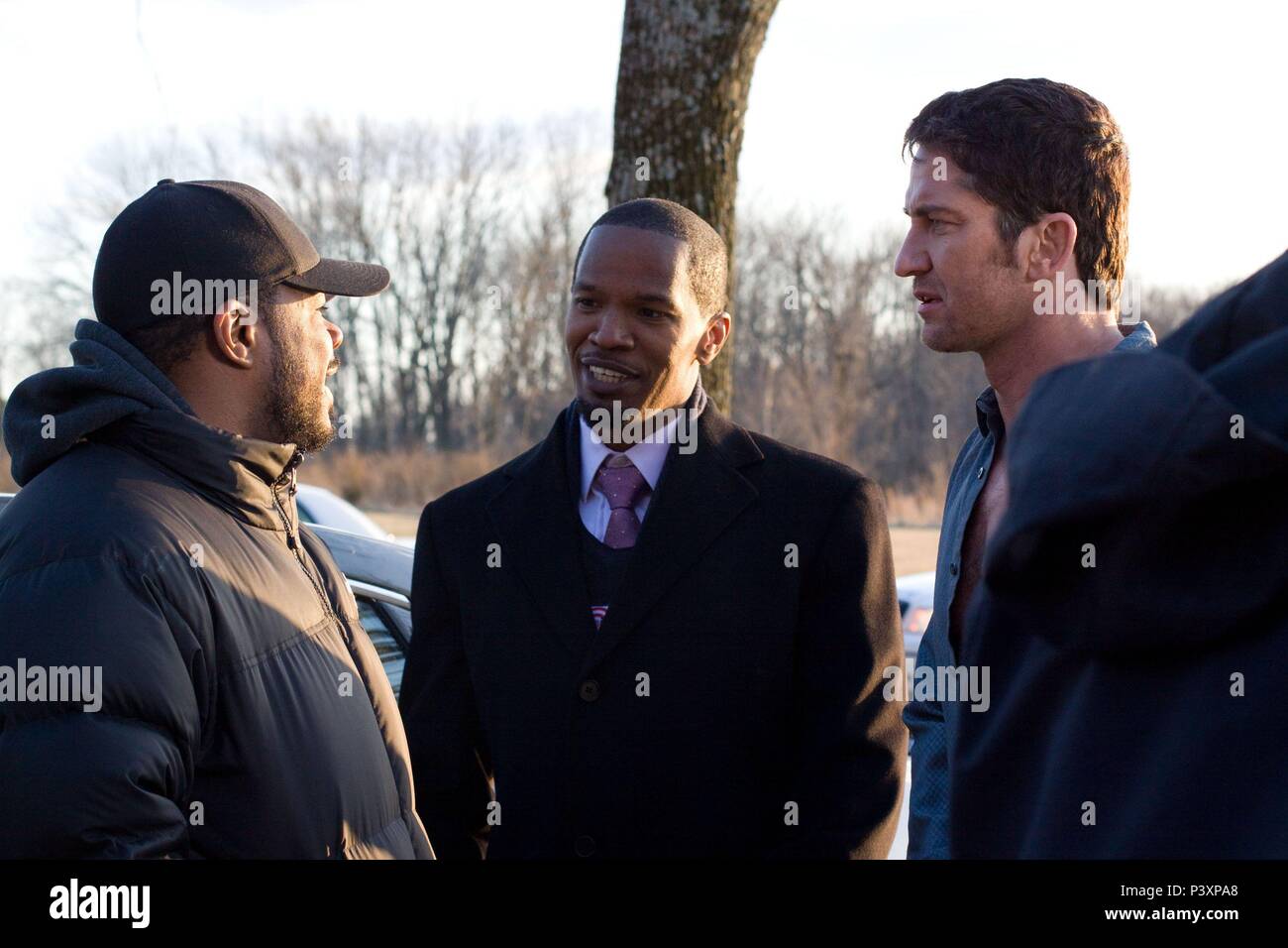 Original Film Titel: gesetzestreue Bürger. Englischer Titel: gesetzestreue Bürger. Regisseur: F. GARY GRAY. Jahr: 2009. Stars: Gerard Butler und Jamie Foxx; F. GARY GRAY. Credit: WARP FILMS/Album Stockfoto