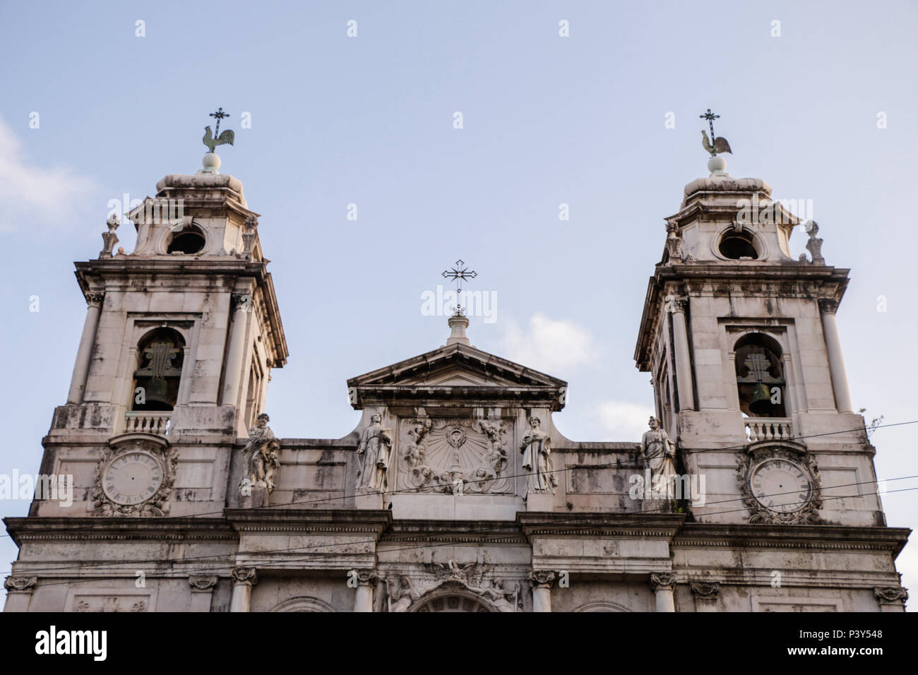 Igreja do Santíssimo Sacramento da Boa Vista, Na Rua Imperatriz Tereza Cristina, Bairro da Boa Vista, Recife, PE. Stockfoto