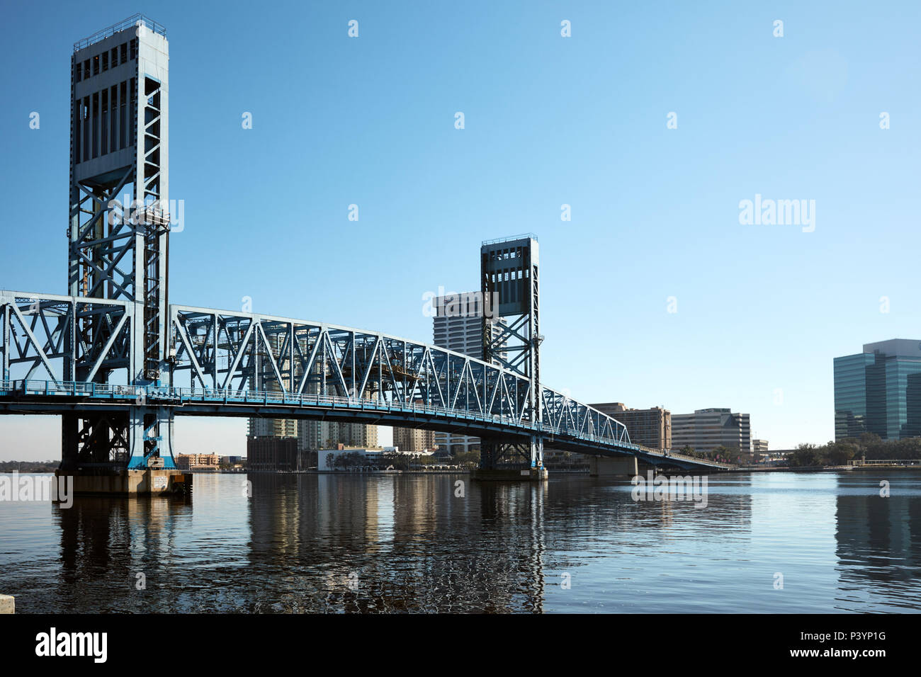 Main Street Bridge, Jacksonville, Florida Stockfoto