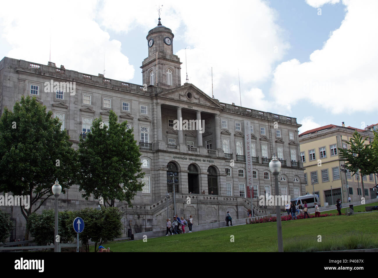 Die Börse Palace - Palácio da Bolsa - Porto Portugal Stockfoto