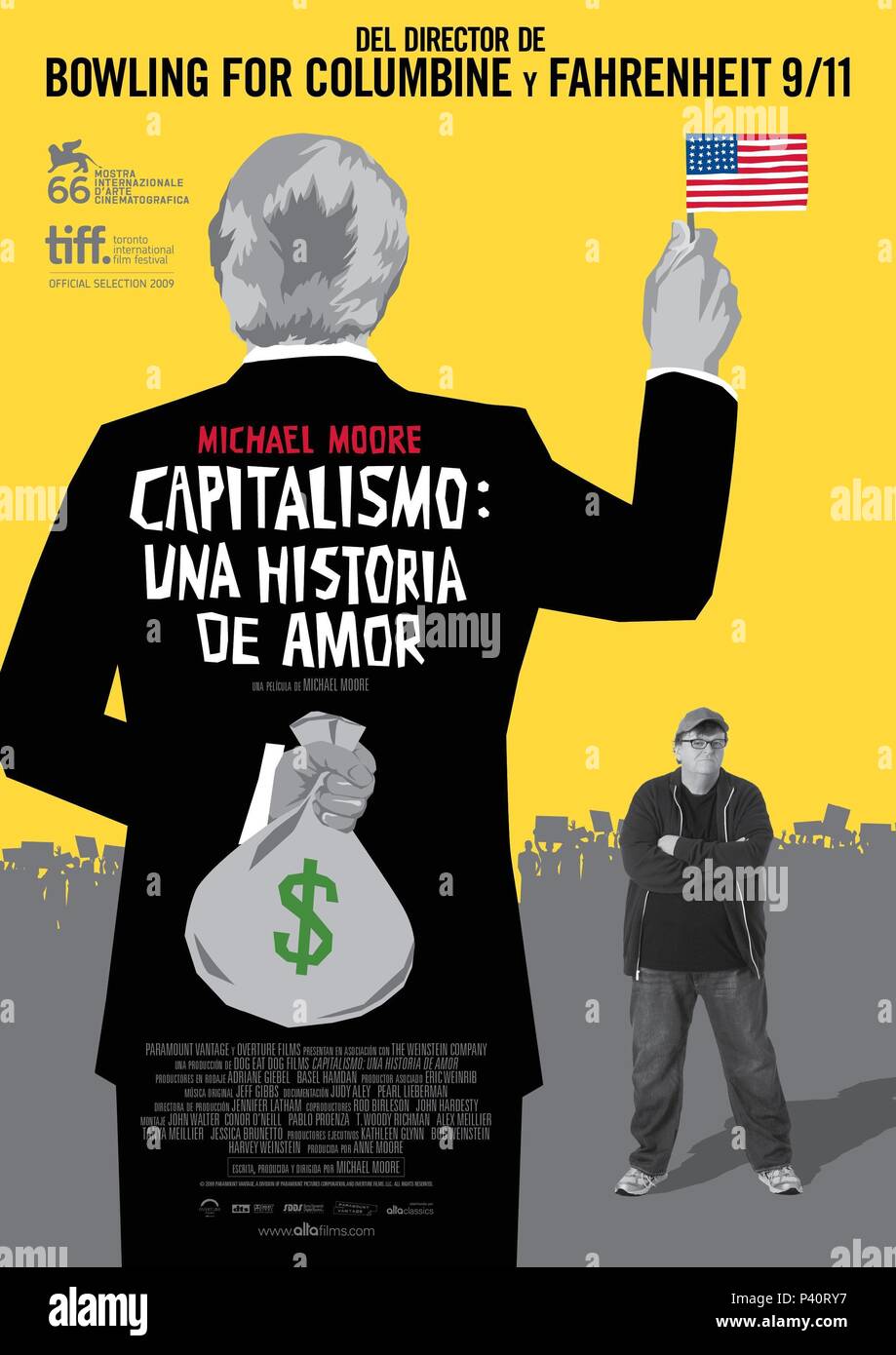 Original Film Titel: Kapitalismus: eine Liebesgeschichte. Englischer Titel: Kapitalismus: eine Liebesgeschichte. Regisseur: Michael Moore. Jahr: 2009. Credit: Dog Eat Dog FILMS/Album Stockfoto