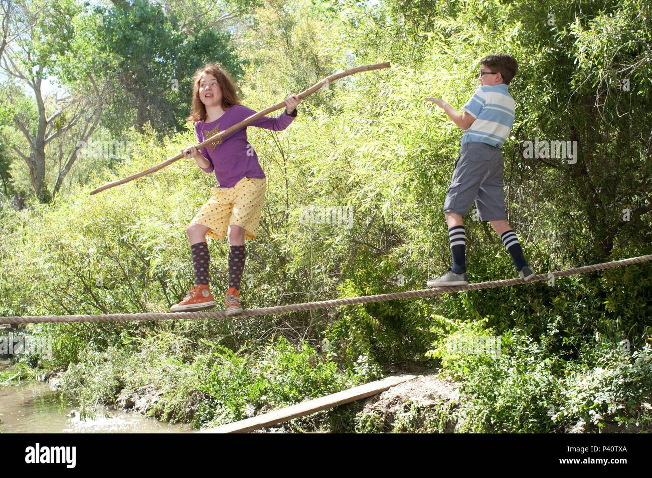 Original Film Titel: JUDY MOODY UND DER NICHT GERADE DER SOMMER. Englischer Titel: JUDY MOODY UND DER NICHT GERADE DER SOMMER. Regisseur: John Schultz. Jahr: 2011. Stars: PRESTON BAILEY; JORDANA BEATTY. Credit: REEL FX CREATIVE STUDIOS/Album Stockfoto