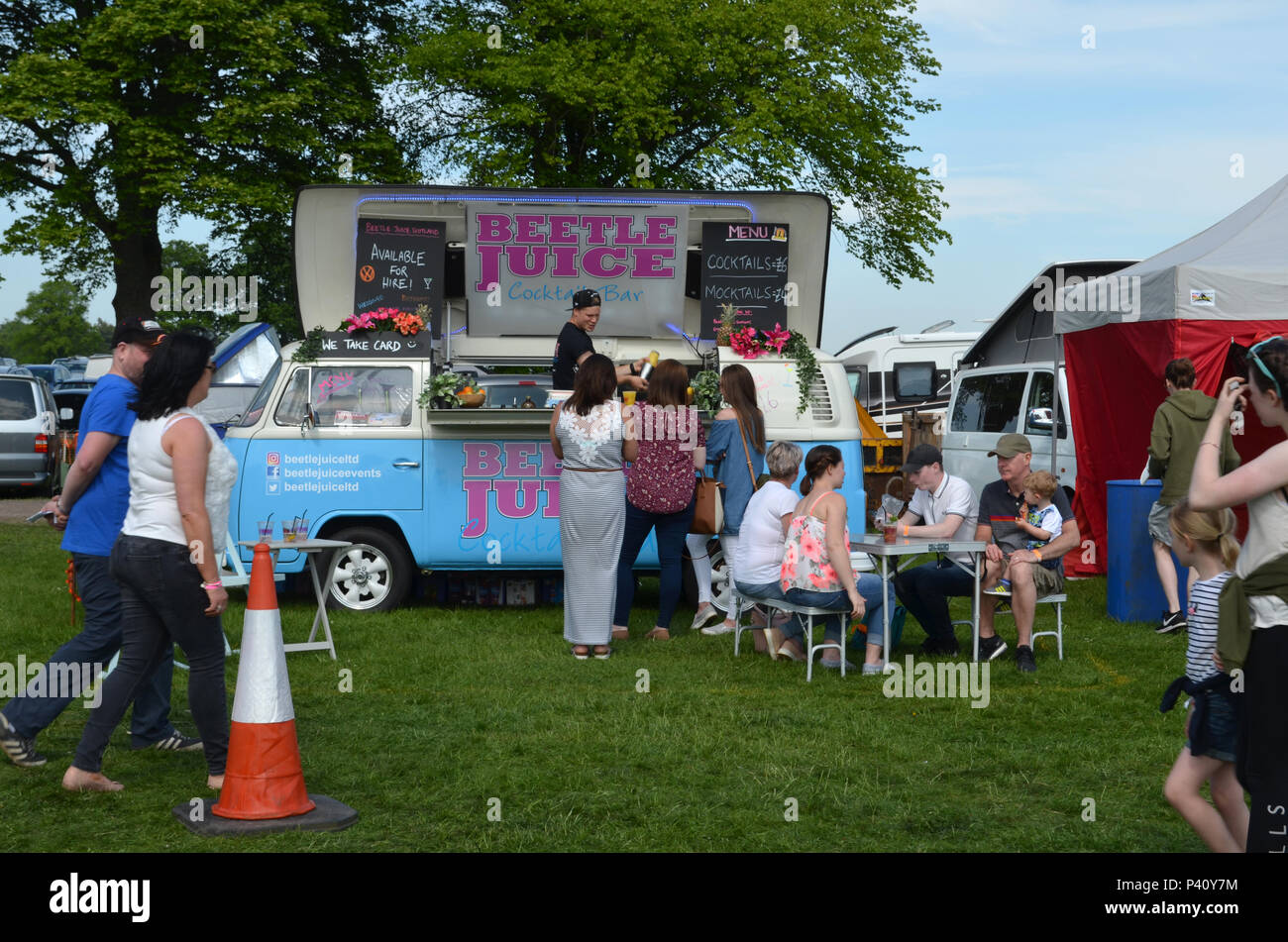 Beetle Juice cocktail van an Volksfling 2018 Stockfoto