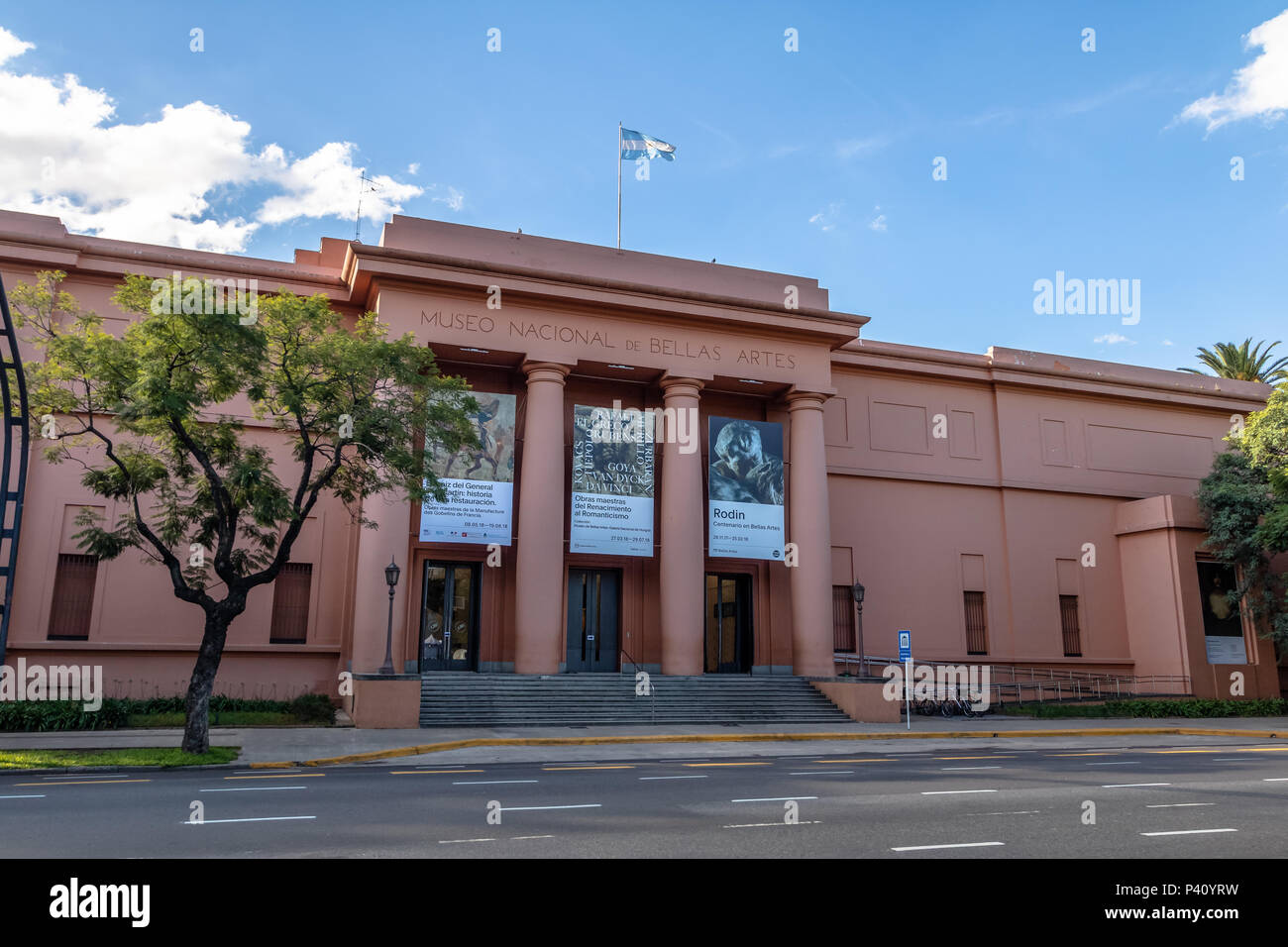Museum der Schönen Künste (Museo Nacional de Bellas Artes) MNBA - Buenos Aires, Argentinien Stockfoto