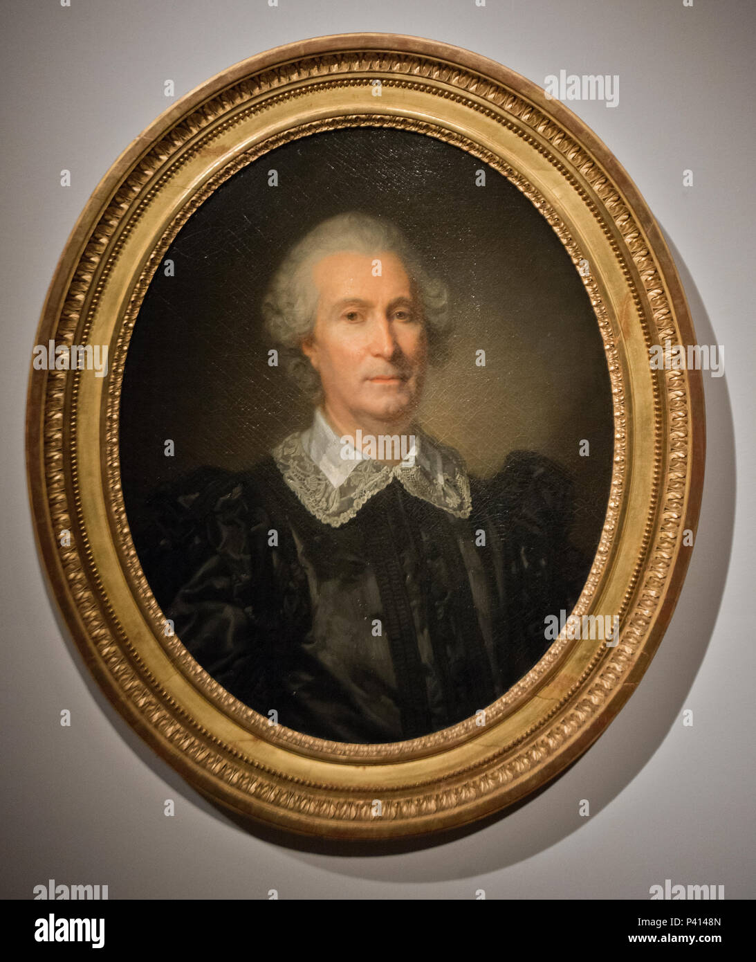 Jean-Baptiste Greuze - Portrait von Pierre Paul Louis Randon von Boisset (1770-80) Stockfoto