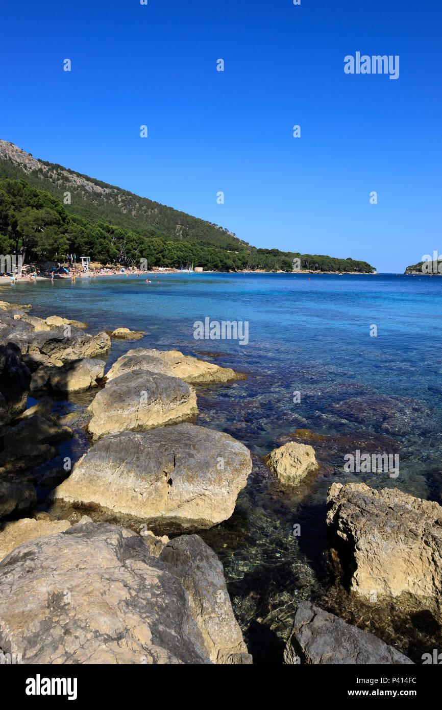 Formentor Seascape, Serra de Tramuntana, Mallorca Spanien Welterbe Stockfoto