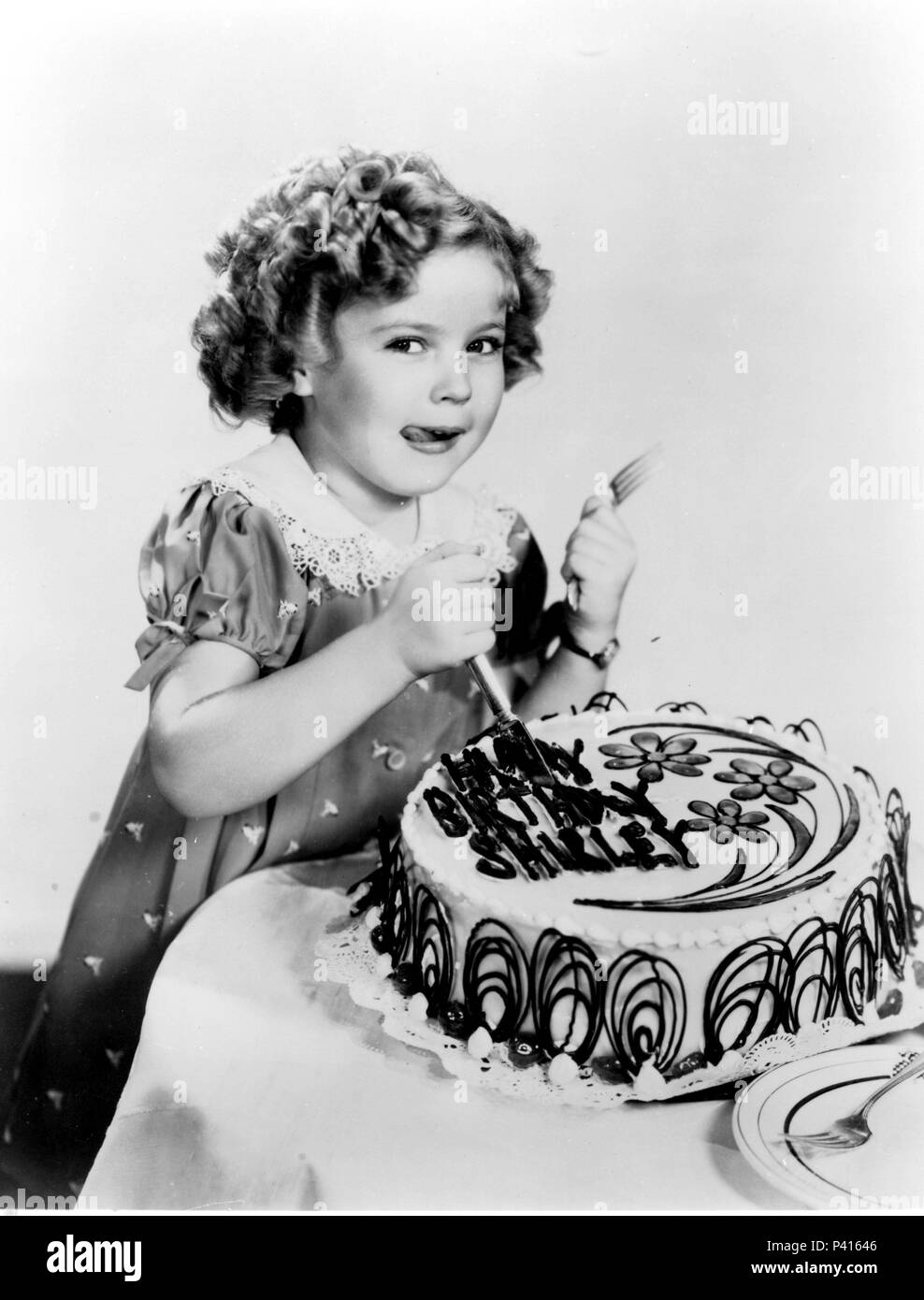 Stars: Shirley Temple. Stockfoto