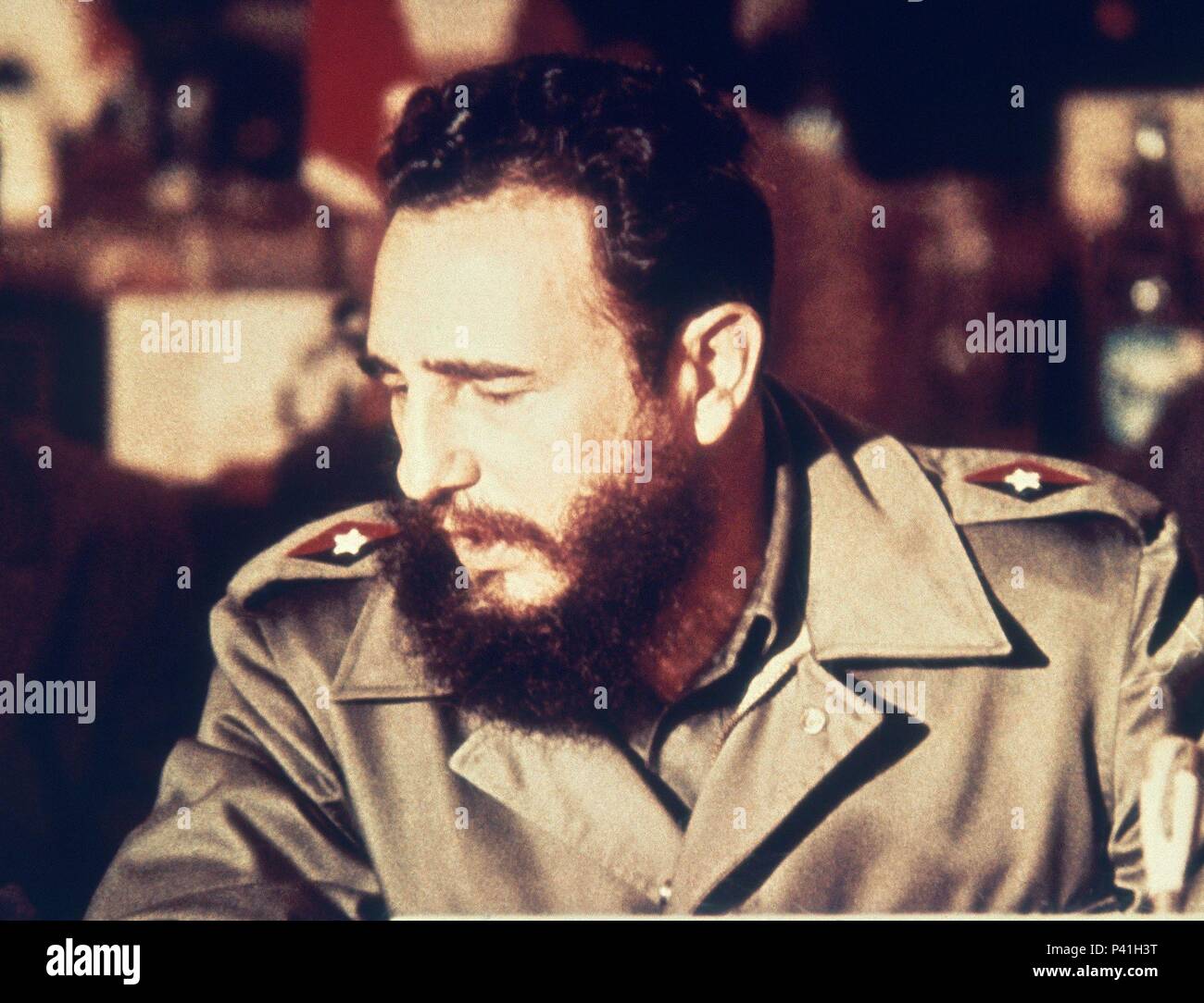 FIDEL CASTRO. Stockfoto