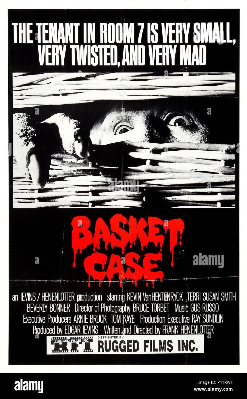 Original Film Titel: Basket Case. Englischer Titel: Basket Case. Regisseur: Frank HENENLOTTER. Jahr: 1982. Credit: BASKET CASE PRODUKTIONEN/Album Stockfoto