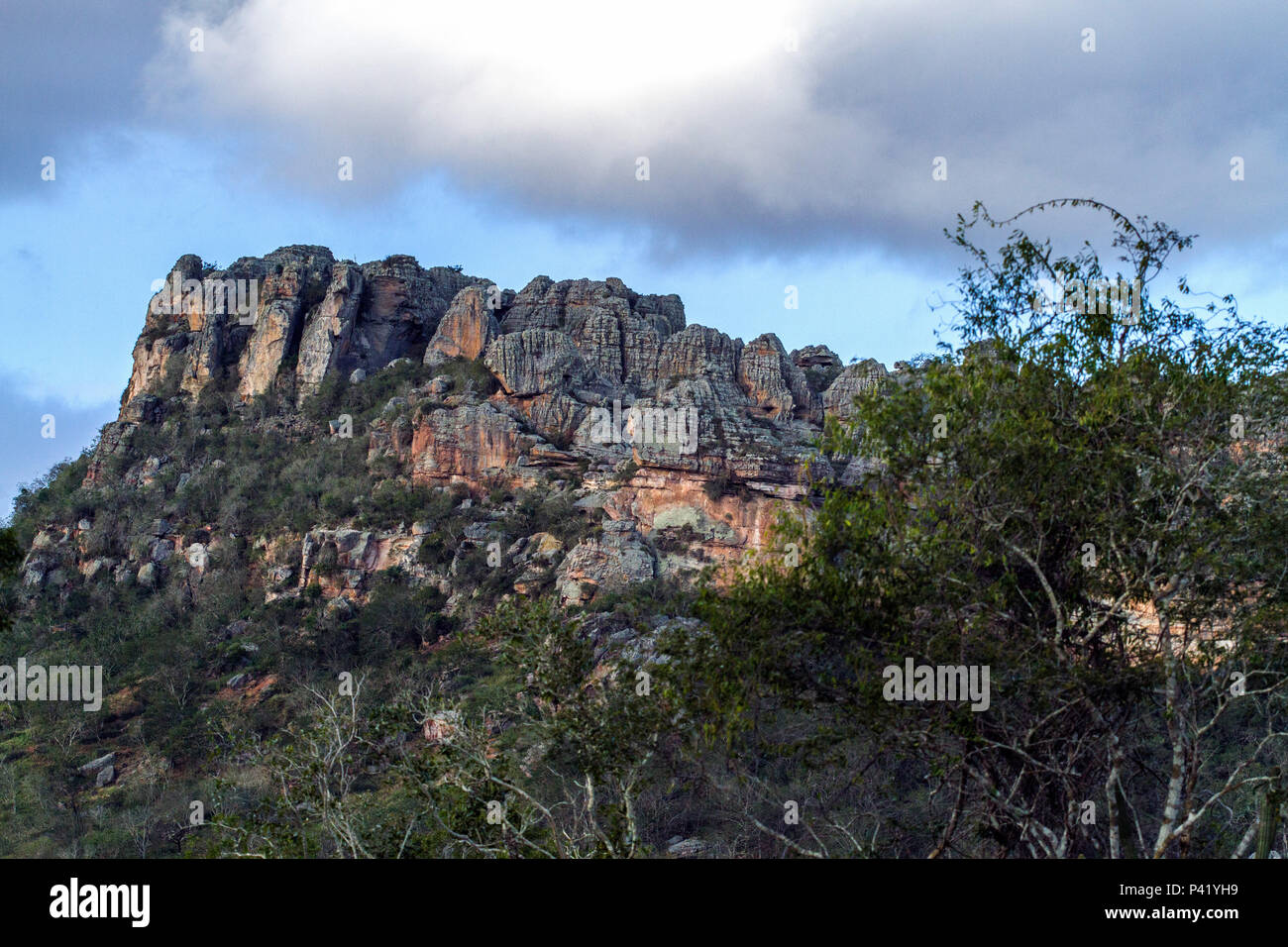 Paulo Afonso Bahia Serra Serra do Umbuzeiro Paulo Afonso Bahia Nordeste Natureza Brasil Stockfoto