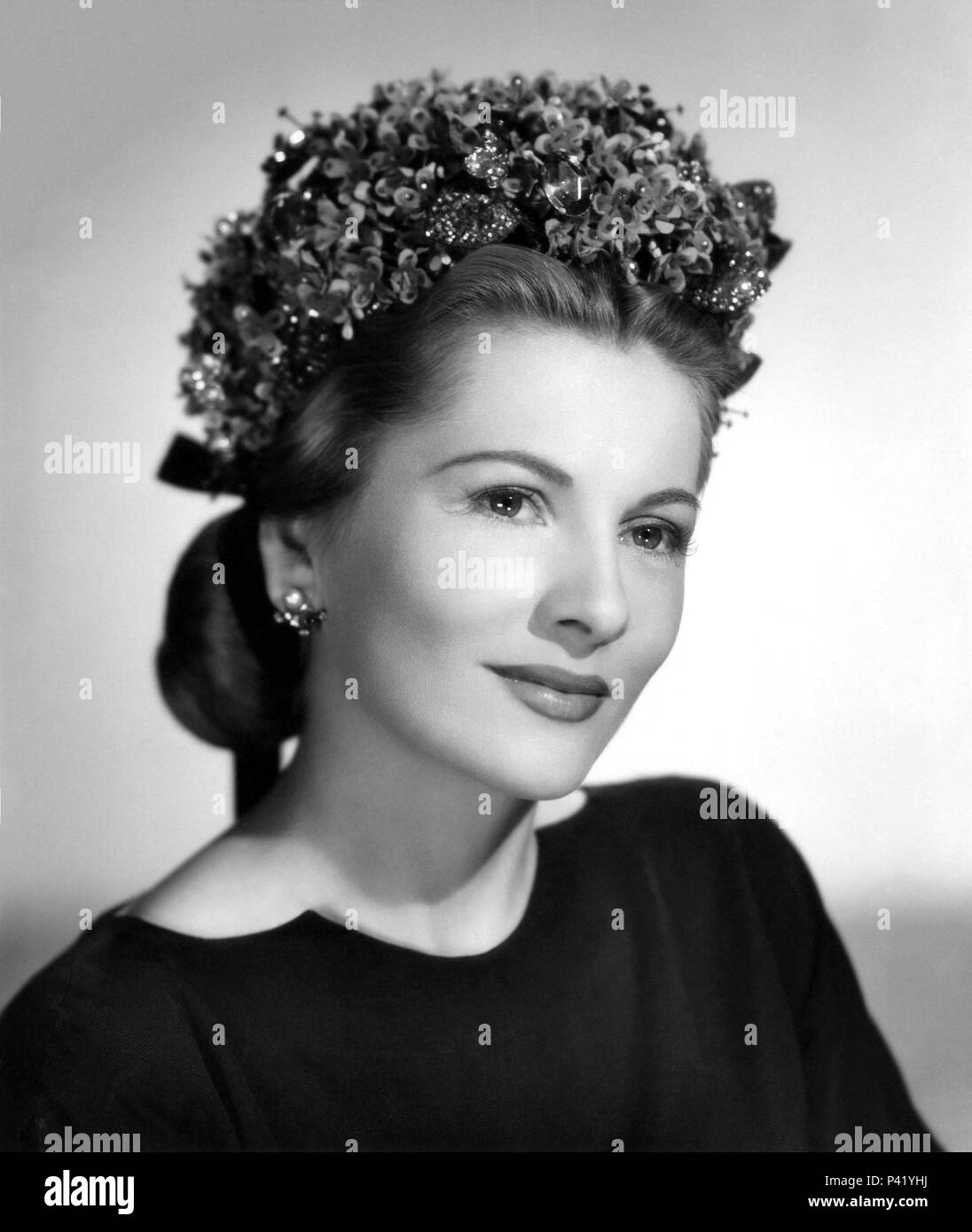 Stars: Joan Fontaine. Stockfoto