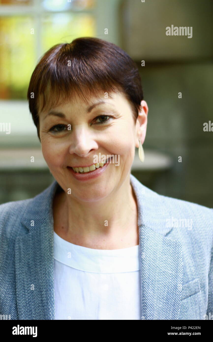 Caroline lucas mep green party Fotos und Bildmaterial in hoher