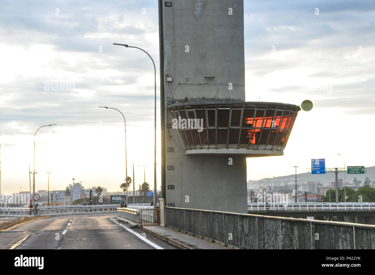 Vista Da Ponte Do Guaiba Em Porto Alegre Rs Stockfotografie Alamy