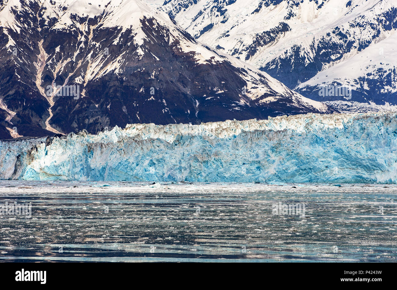 Hubbard Gletscher, Ernüchterung Bay, Alaska, USA, Sonntag, 20. Mai 2018. Stockfoto