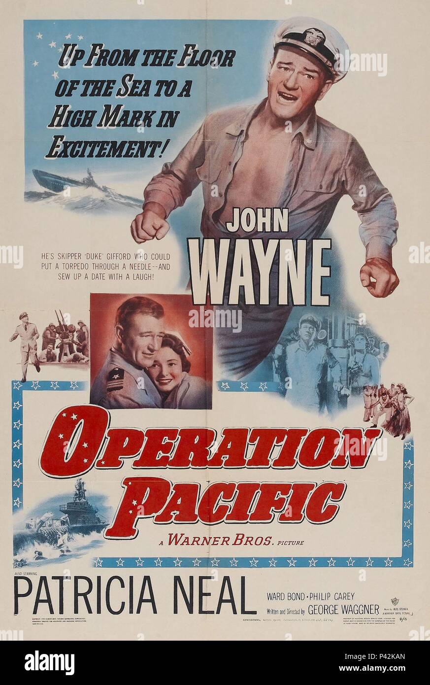 Original Film Titel: OPERATION PAZIFIK. Englischer Titel: Operation Pazifik. Film Regie: George WAGGNER. Jahr: 1951. Quelle: WARNER BROTHERS/Album Stockfoto