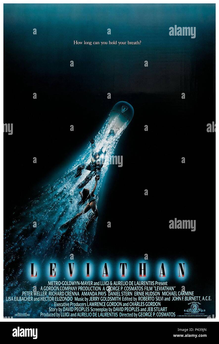Original Film Titel: Leviathan. Englischer Titel: Leviathan. Regisseur: George S. COSMATOS. Jahr: 1989. Quelle: 20th Century Fox/Album Stockfoto